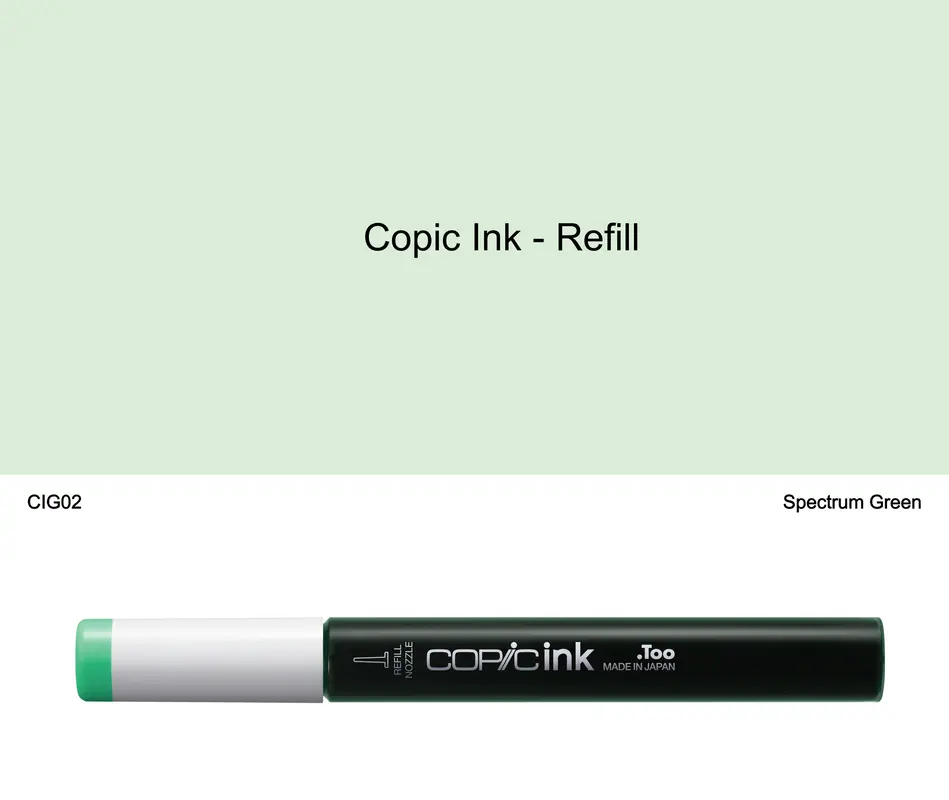 Copic Ink - G02 (Spectrum Green)