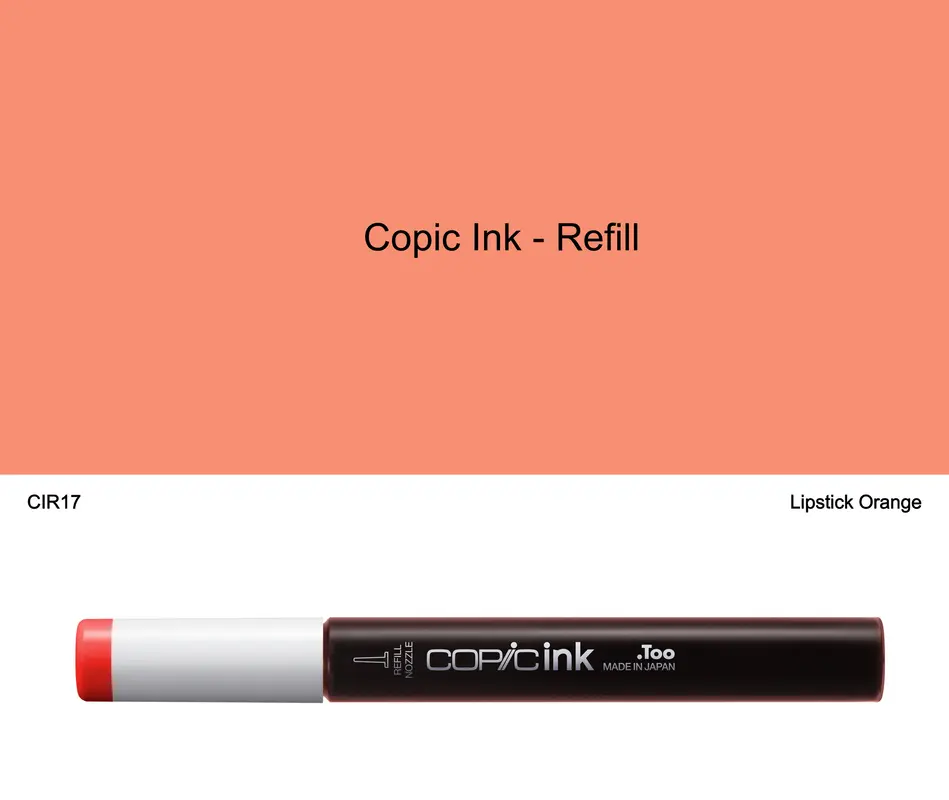 Copic Ink - R17 (Lipstick Orange)