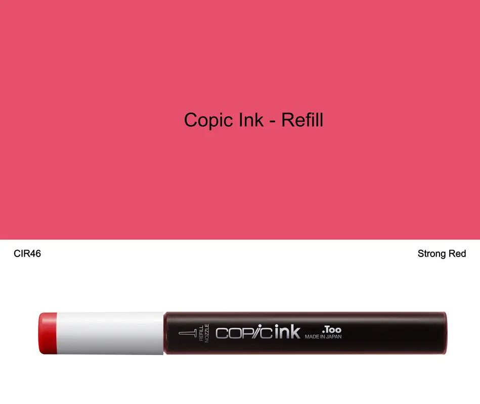 Copic Ink - R46 (Strong Red)