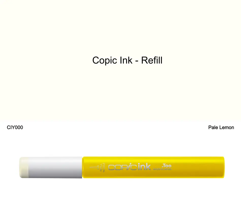 Copic Ink - Y000 (Pale Lemon)