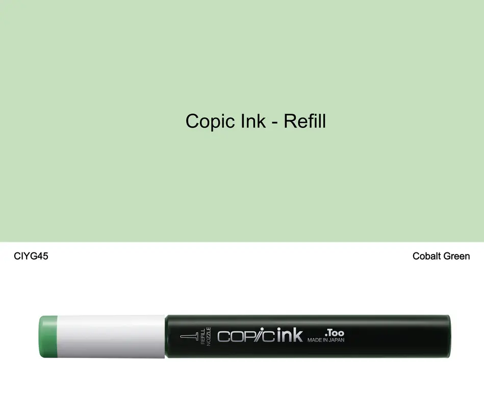 Copic Ink - YG45 (Cobalt Green)