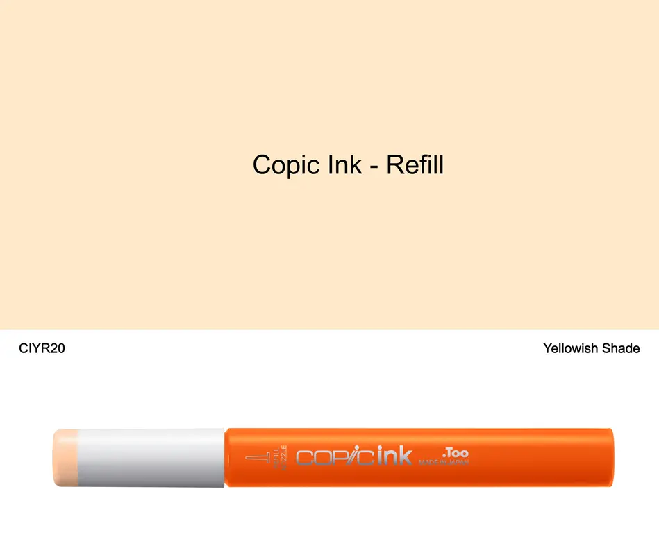 Copic Ink - YR20 (Yellowish Shade)
