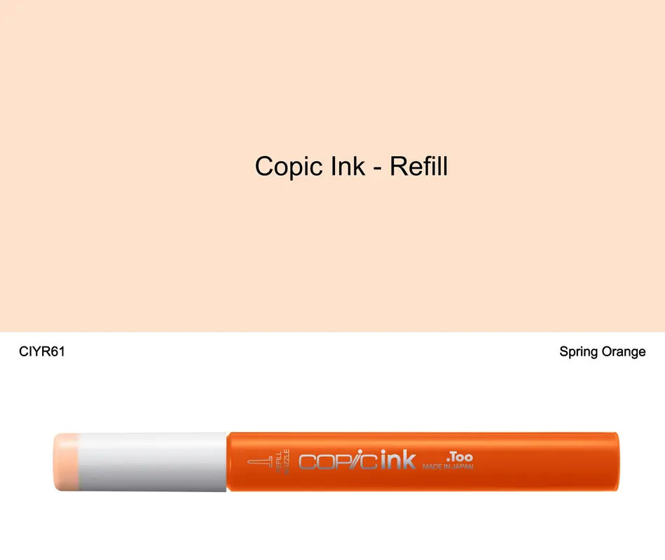Copic Ink - YR61 (Spring Orange)