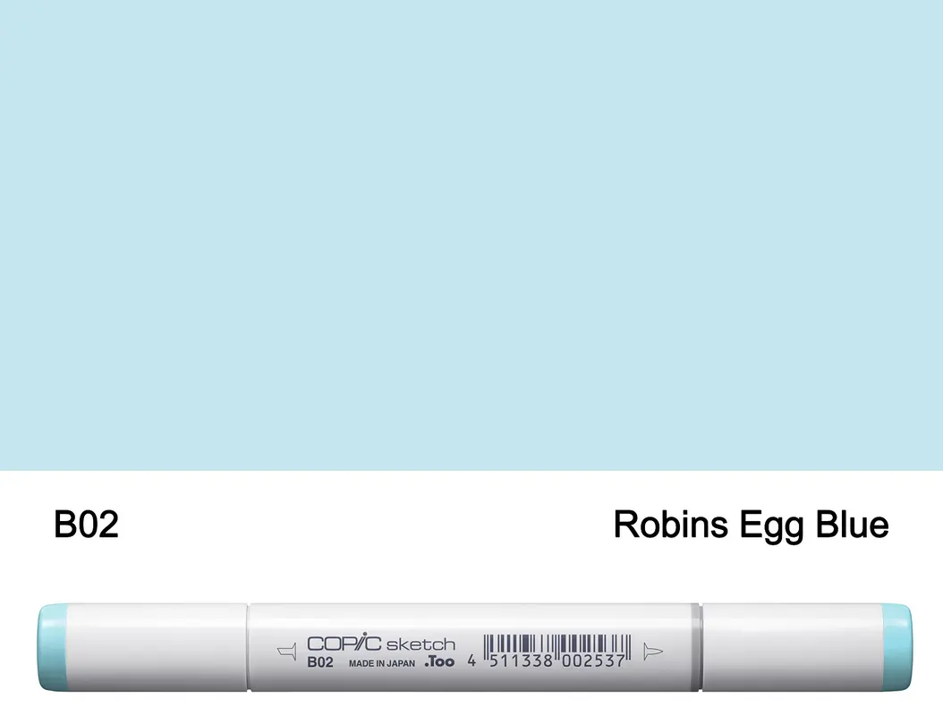 Copic SKETCH - B02 (Robins Egg Blue)
