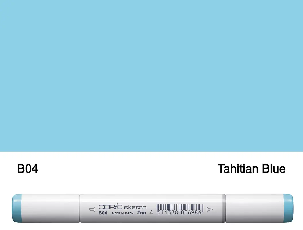 Copic SKETCH - B04 (Tahitian Blue)