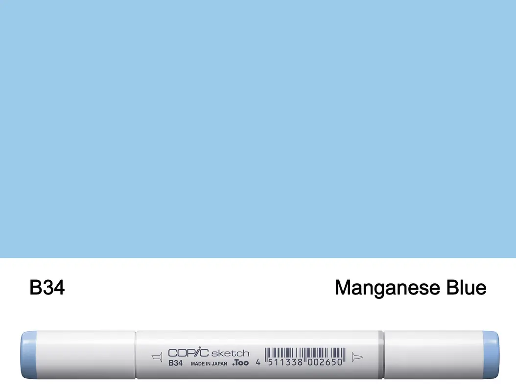 Copic SKETCH - B34 (Manganese Blue)