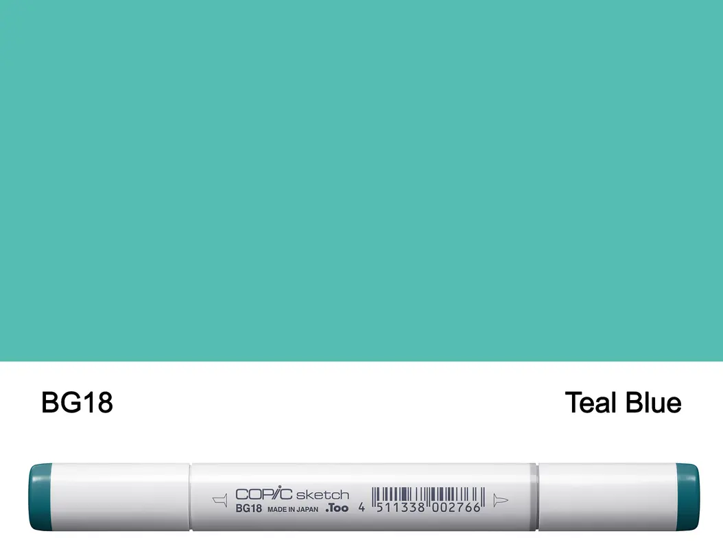 Copic SKETCH - BG18 (Teal Blue)