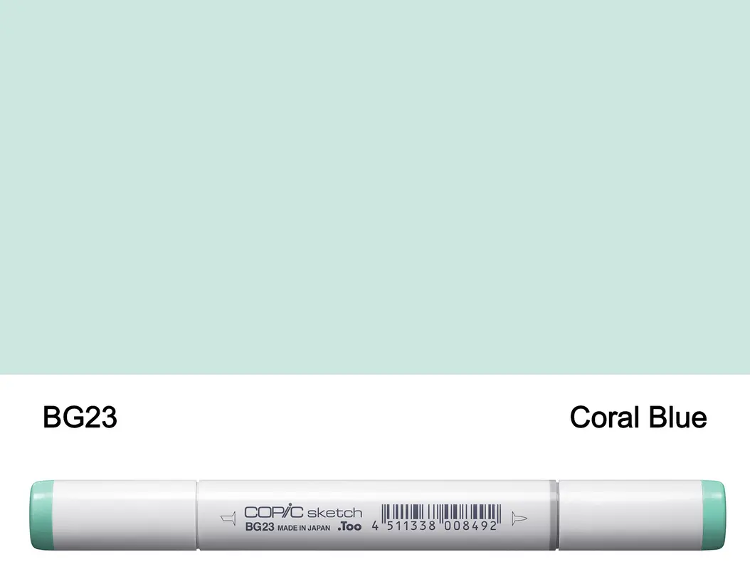 Copic SKETCH - BG23 (Coral Blue)
