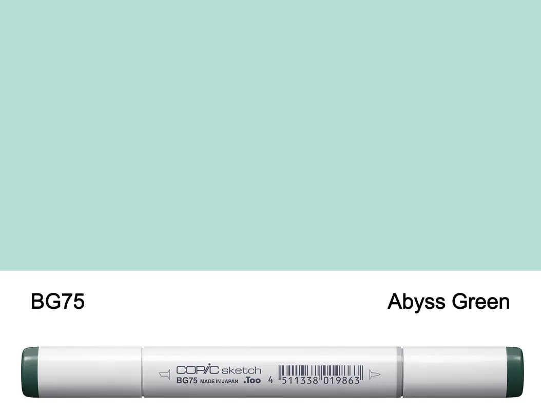 Copic SKETCH - BG75 (Abyss Green)