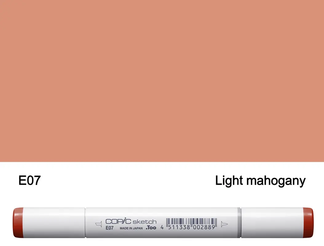 Copic SKETCH - E07 (Light mahogany)