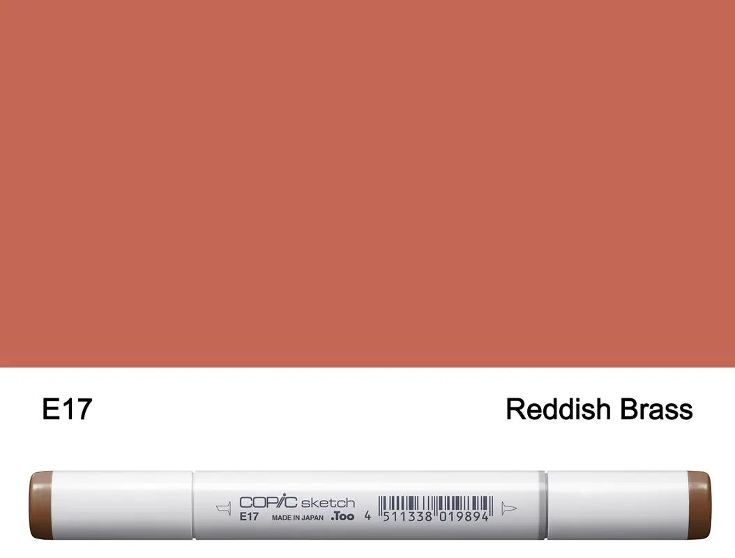 Copic SKETCH - E17 (Reddish Brass)
