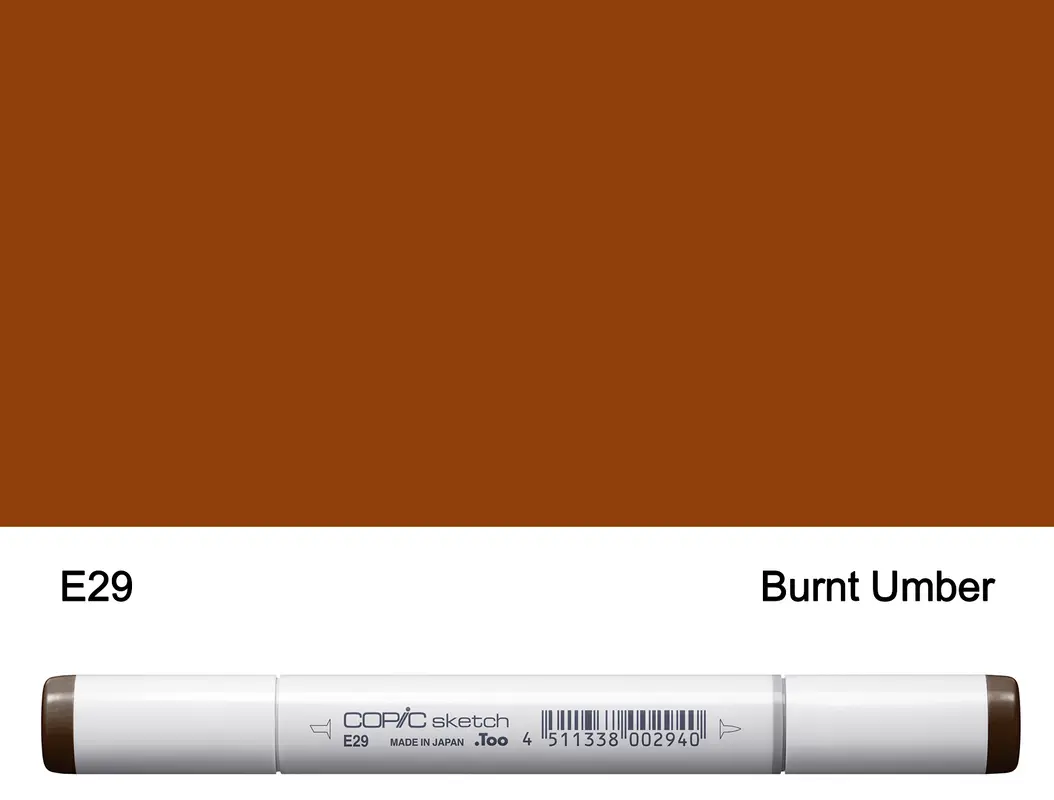 Copic SKETCH - E29 (Burnt Umber)