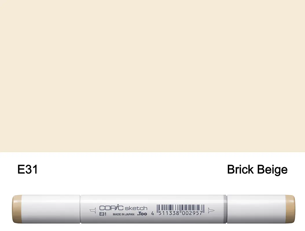 Copic SKETCH - E31 (Brick Beige)