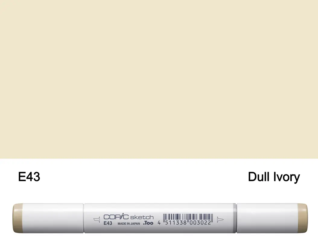 Copic SKETCH - E43 (Dull Ivory)