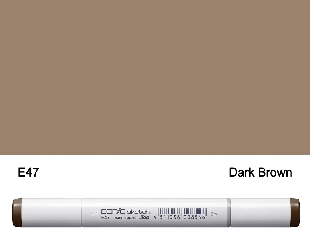 Copic SKETCH - E47 (Dark Brown)