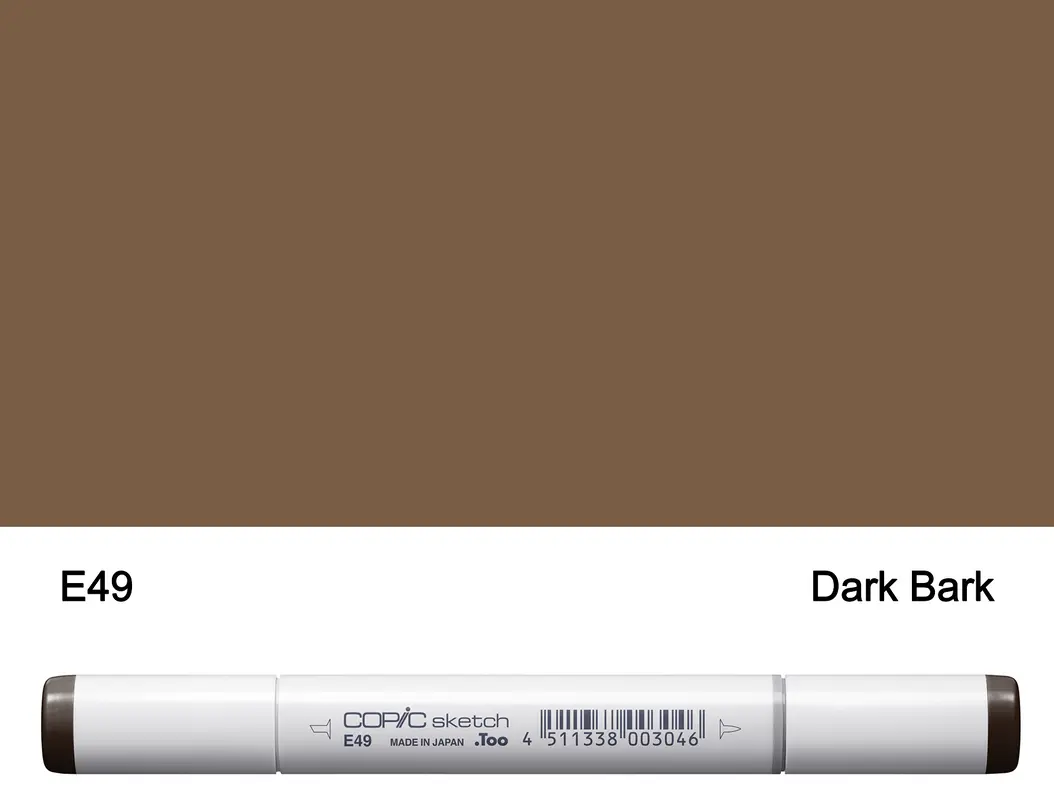 Copic SKETCH - E49 (Dark Bark)