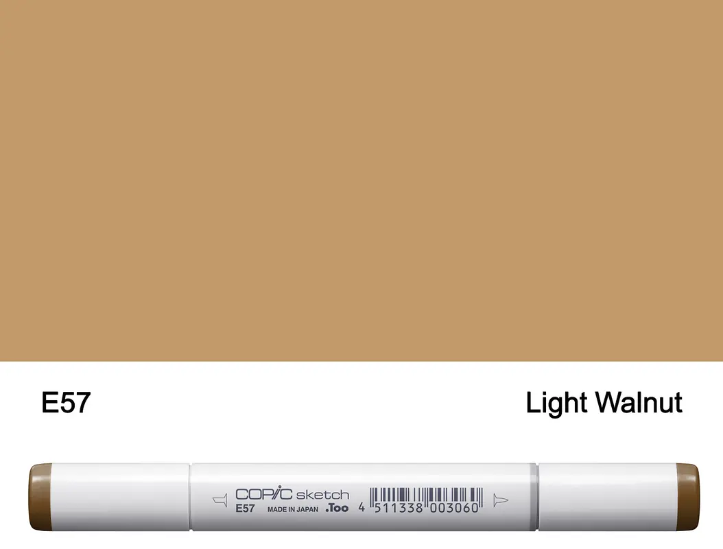 Copic SKETCH - E57 (Light Walnut)
