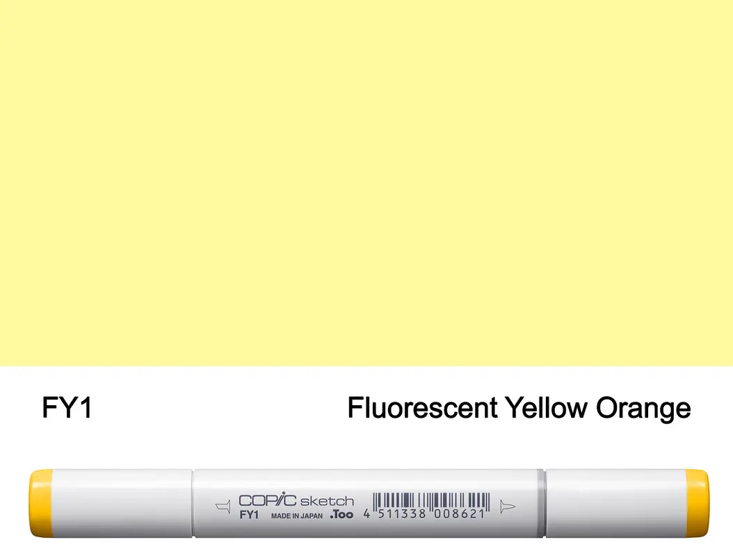Copic SKETCH - FY1 (Fluorescent Yellow Orange)