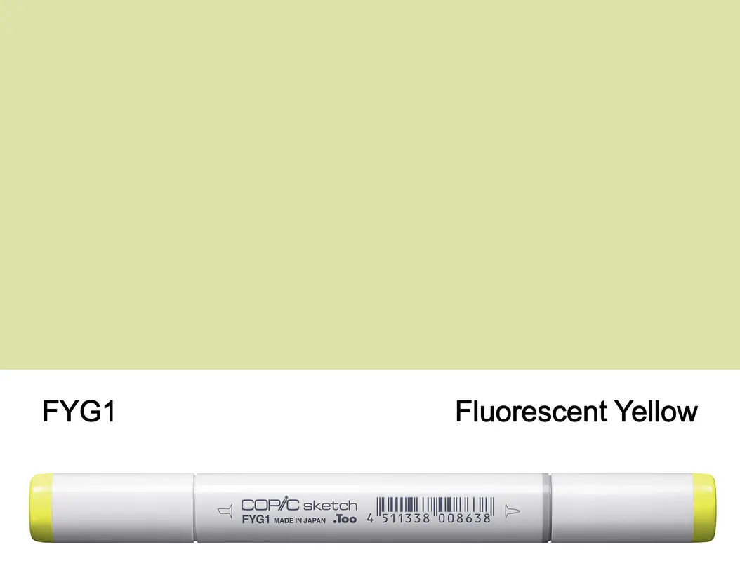 Copic SKETCH - FYG1 (Fluorescent Yellow)