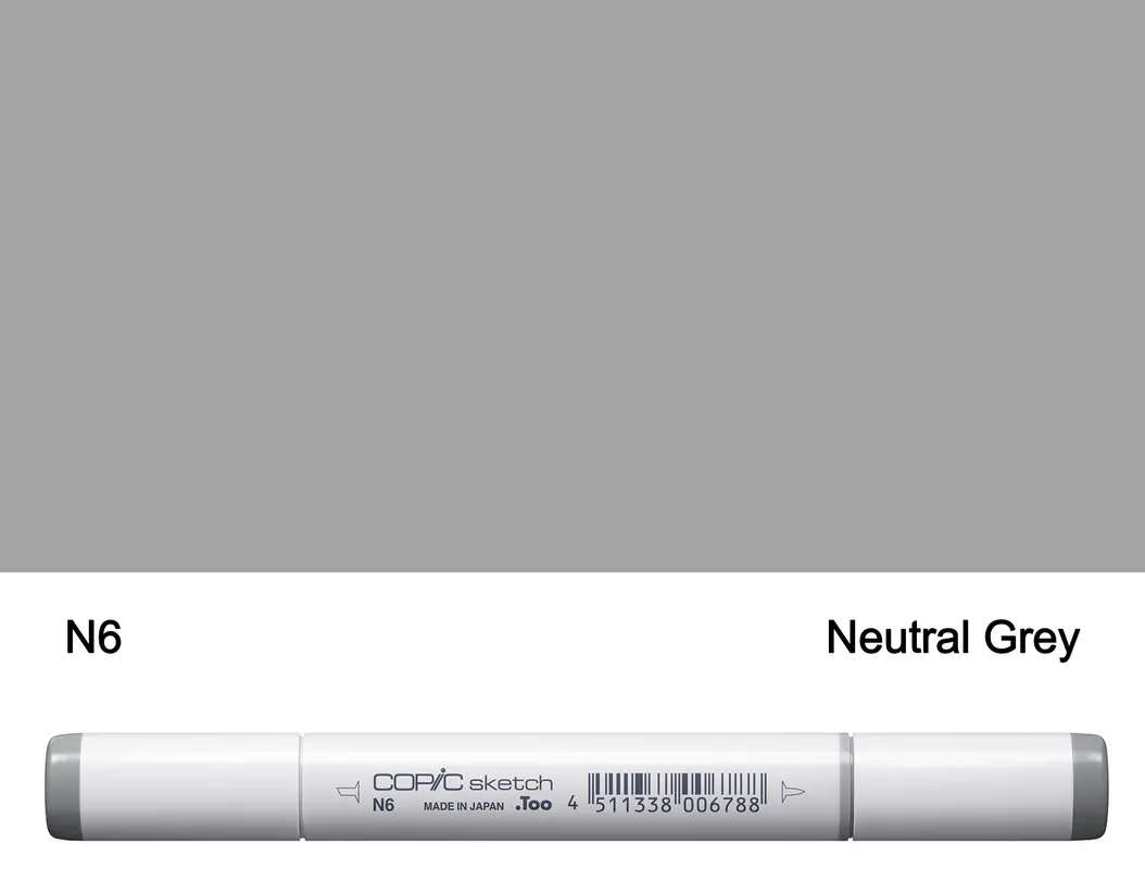 Copic SKETCH - N6 (Neutral Grey)
