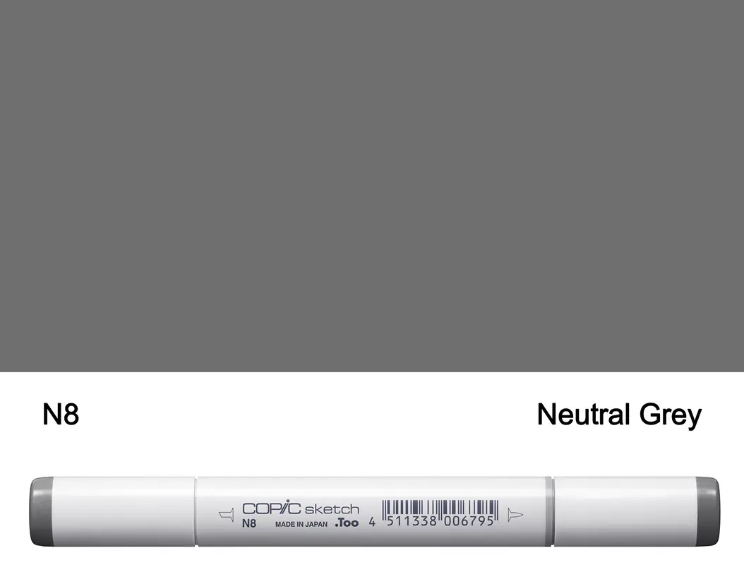 Copic SKETCH - N8 (Neutral Grey)
