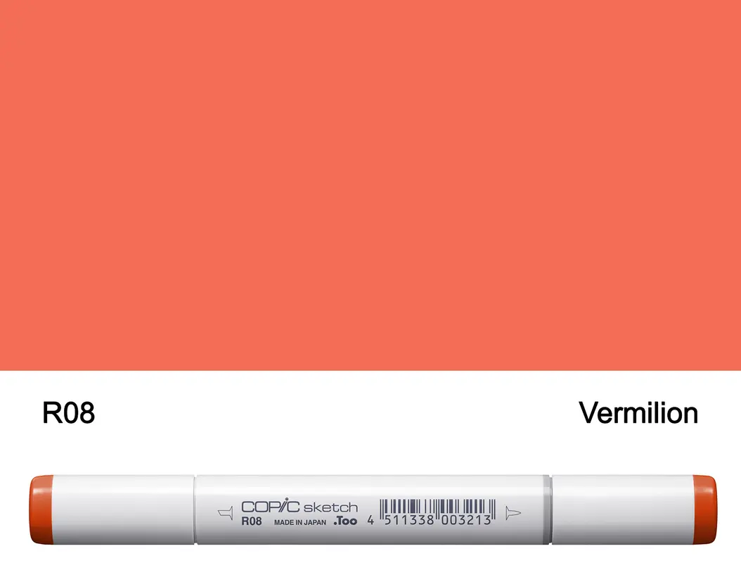 Copic SKETCH - R08 (Vermilion)