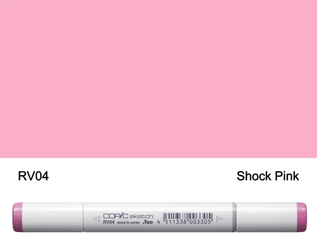 Copic SKETCH - RV04 (Shock Pink)