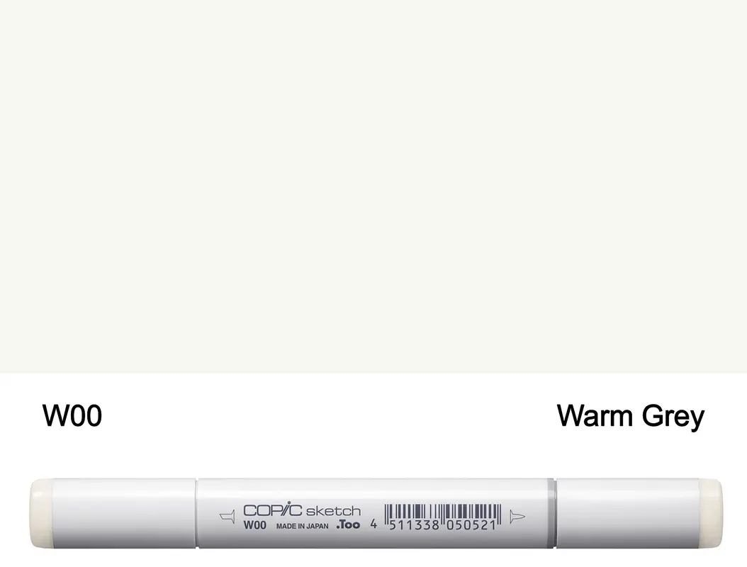 Copic SKETCH - W00 (Warm Grey)