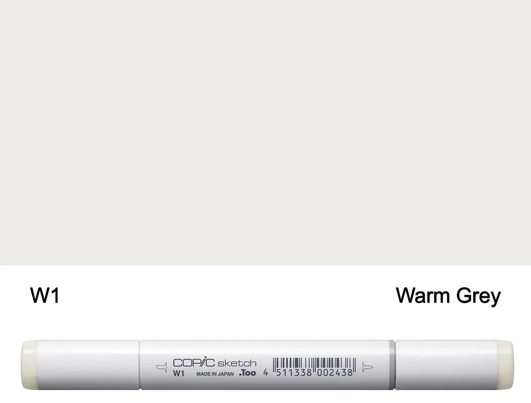 Copic SKETCH - W1 (Warm Grey)