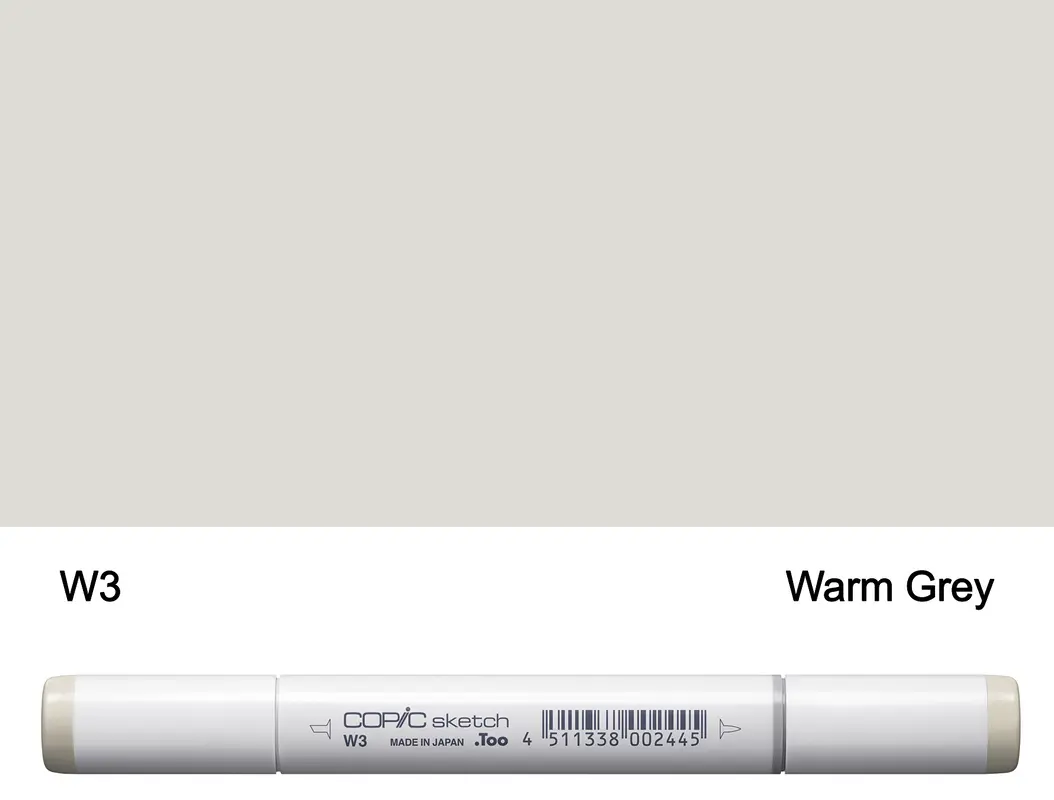 Copic SKETCH - W3 (Warm Grey)