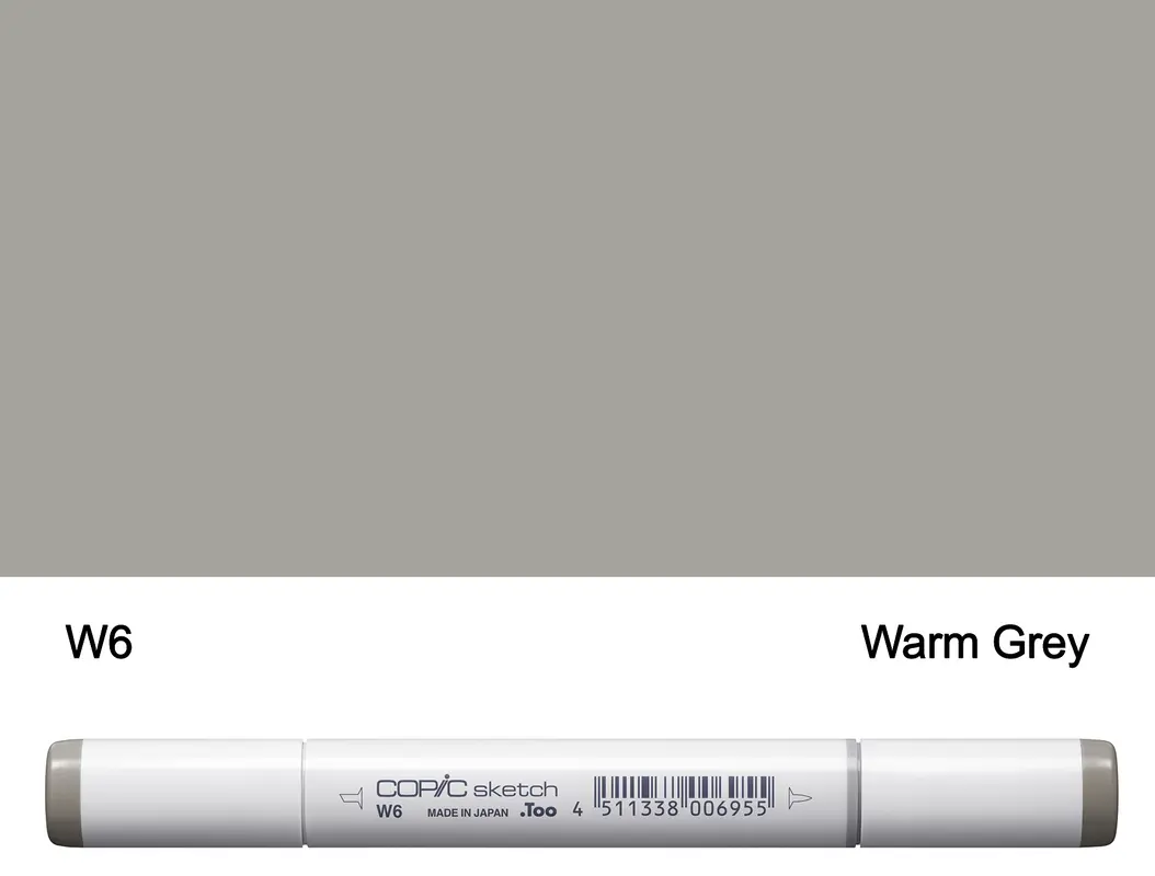 Copic SKETCH - W6 (Warm Grey)