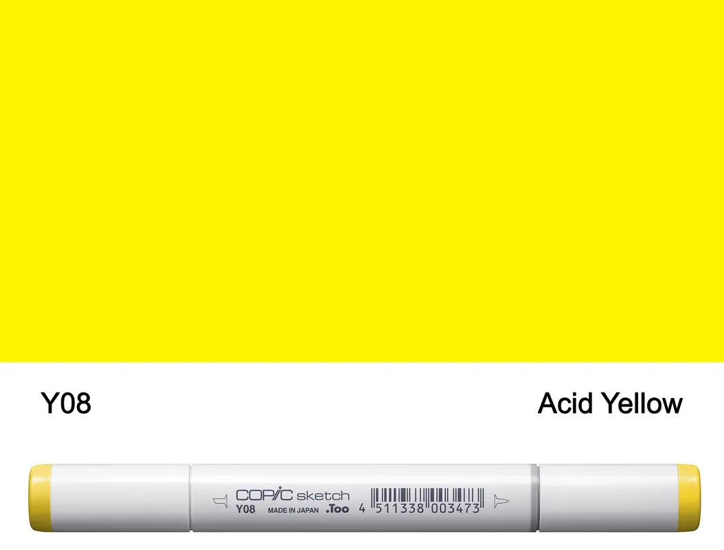 Copic SKETCH - Y08 (Acid Yellow)