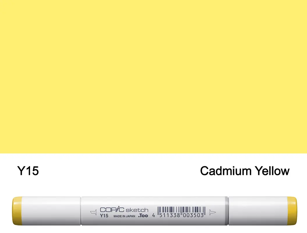 Copic SKETCH - Y15 (Cadmium Yellow)