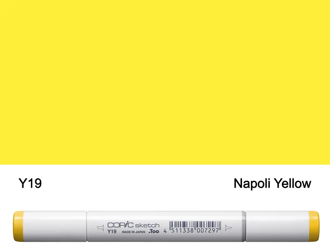 Copic SKETCH - Y19 (Napoli Yellow)