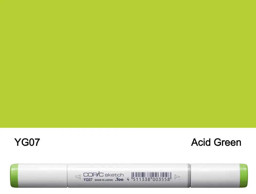 Copic SKETCH - YG07 (Acid Green)