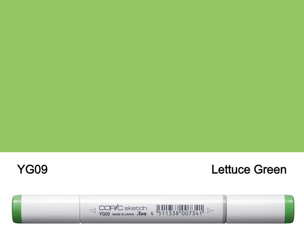 Copic SKETCH - YG09 (Lettuce Green)