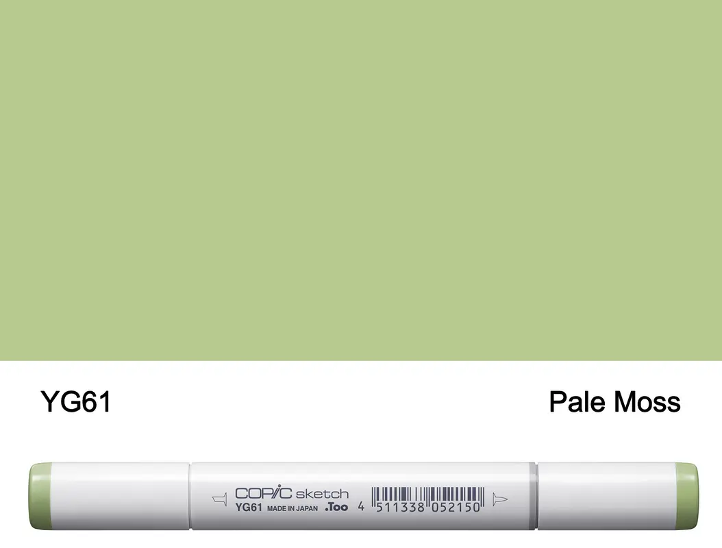 Copic SKETCH - YG61 (Pale Moss)