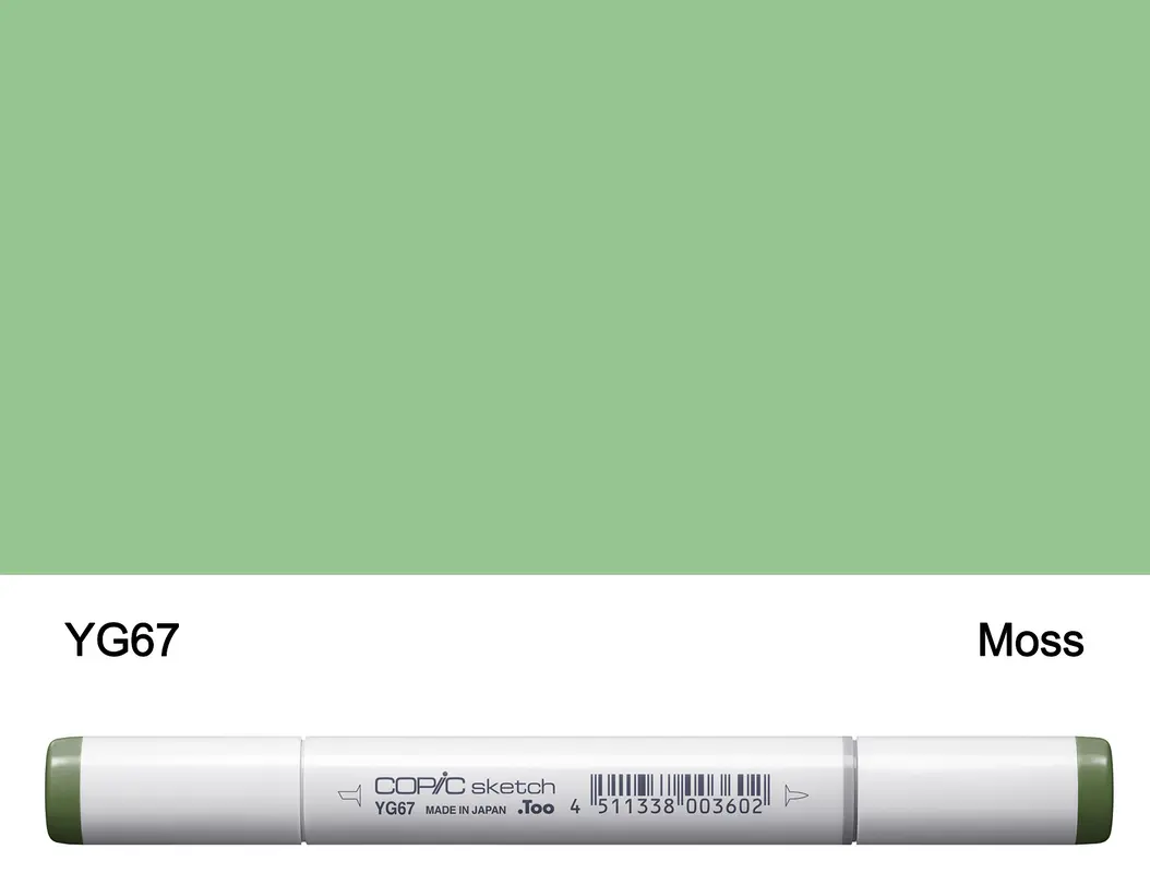 Copic SKETCH - YG67 (Moss)
