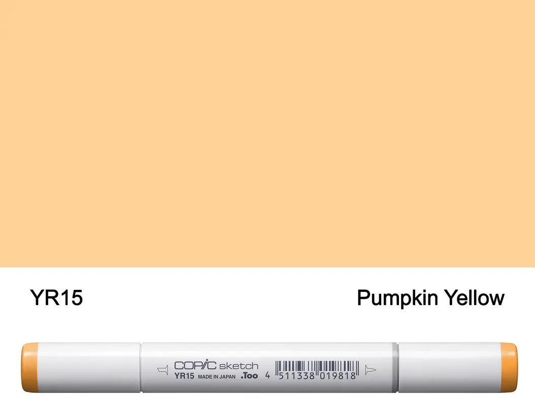 Copic SKETCH - YR15 (Pumpkin Yellow)