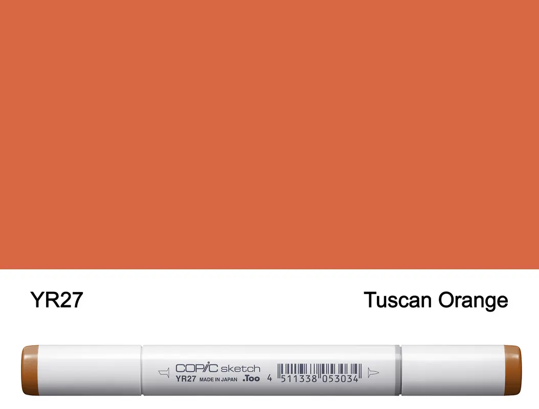 Copic SKETCH - YR27 (Tuscan Orange)