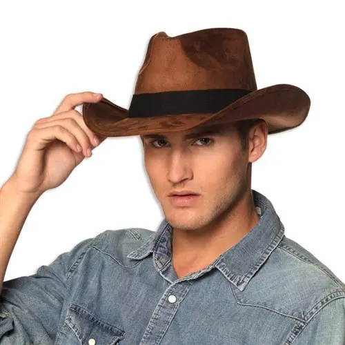 Cowboyhoed adventure bruin