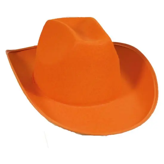 Cowboyhoed Dallas vilt oranje