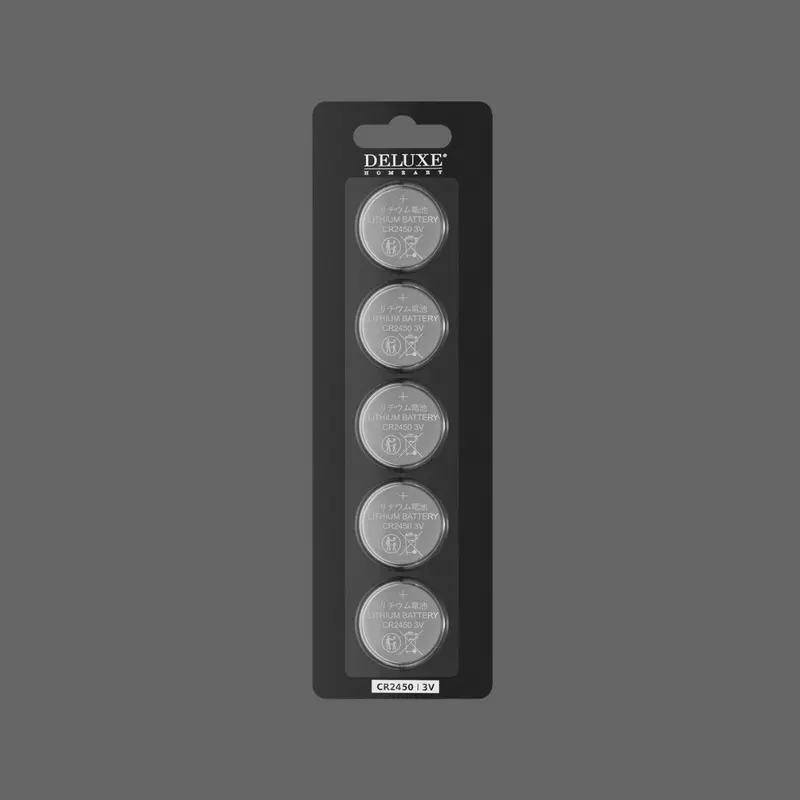 CR2450 knoopcel batterijen - 5 stuks - Deluxe Homeart