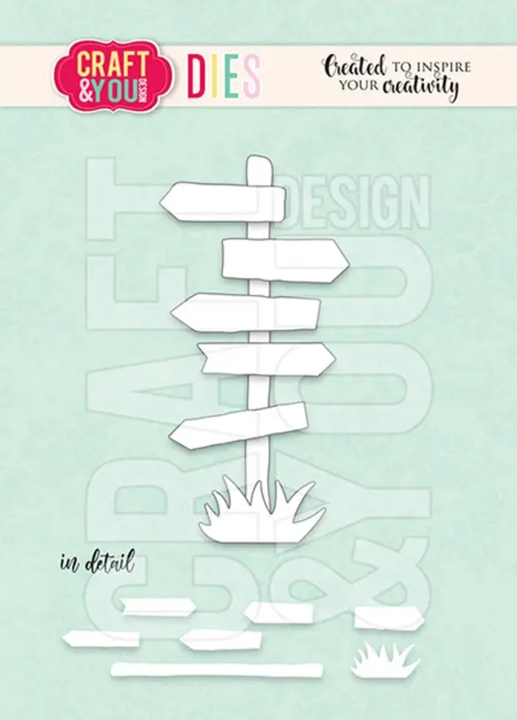Craft & You Design - Signpost Set Dies