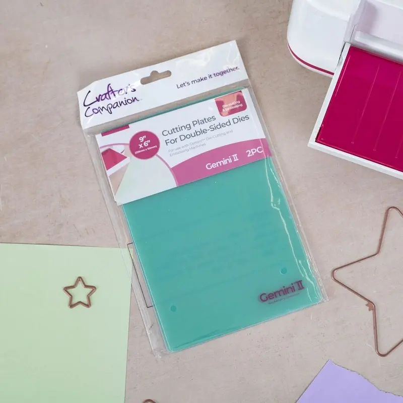 Crafter's Companion - Gemini II Accessories - A5 Cutting Plates for Double-Sided Dies (2pcs)