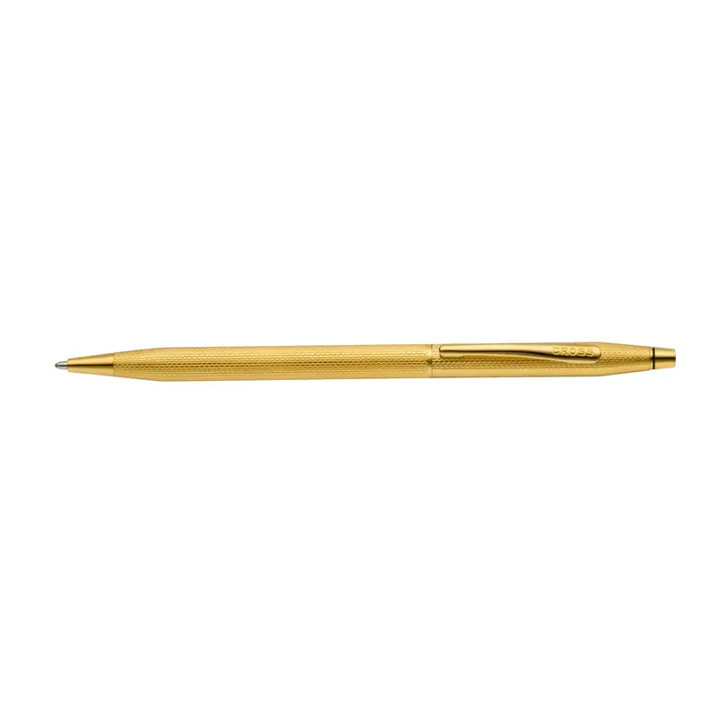 Cross Classic Century Polished 23 kt. Verguld Diamant Gravure Balpen