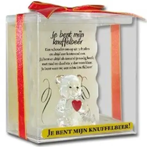 Crystal Bear - Jij bent mijn knuffelbeer