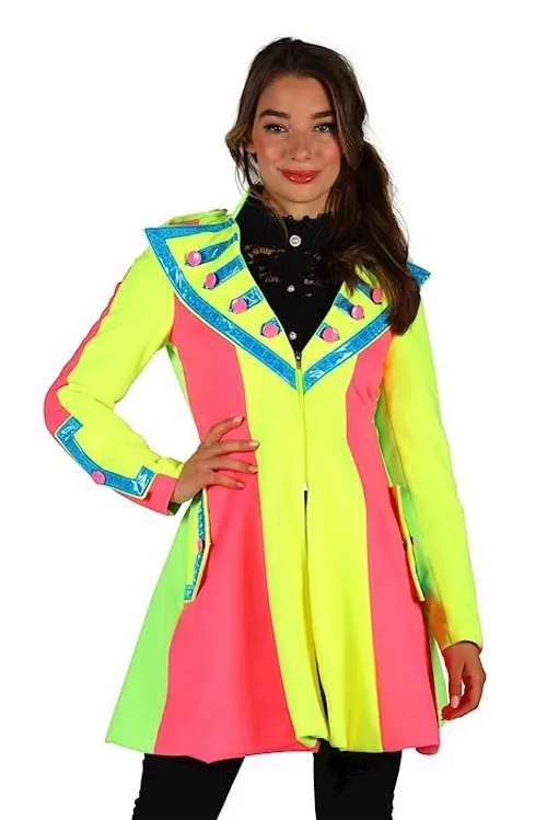 Damesjas Neon Night mt. XL