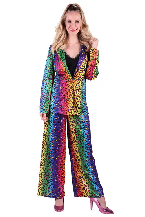 Dameskostuum Festival mind coloured mt. L
