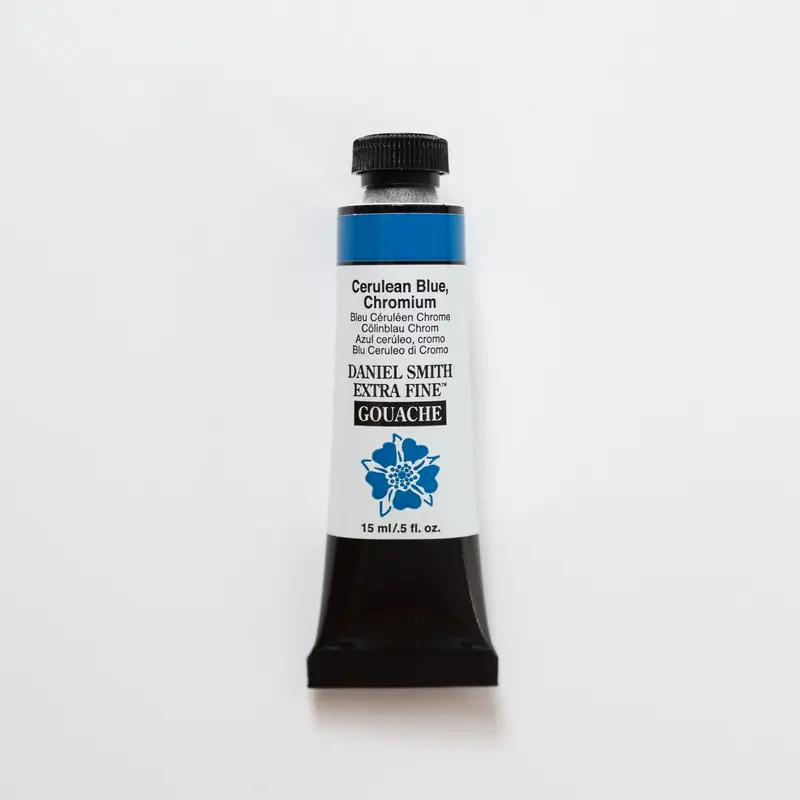 Daniel Smith Gouache 15ml Cerulean Blue Chromium S2